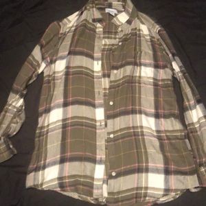 Flannel button up
